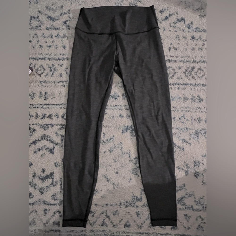 Lululemon Gray Wunder Under 28” Leggings Size 10